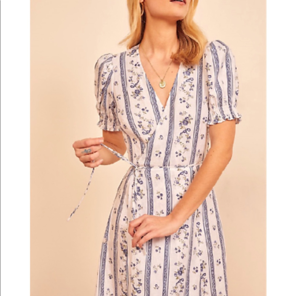 Reformation Veronika dress size M